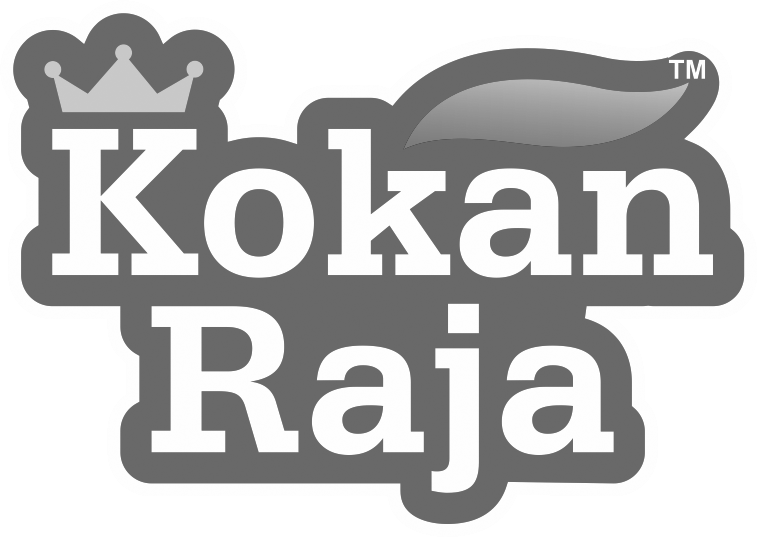 Kokan Raja Logo Grayscale