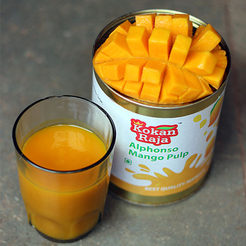 Alphonso Mango Pulp by Kokan Raja